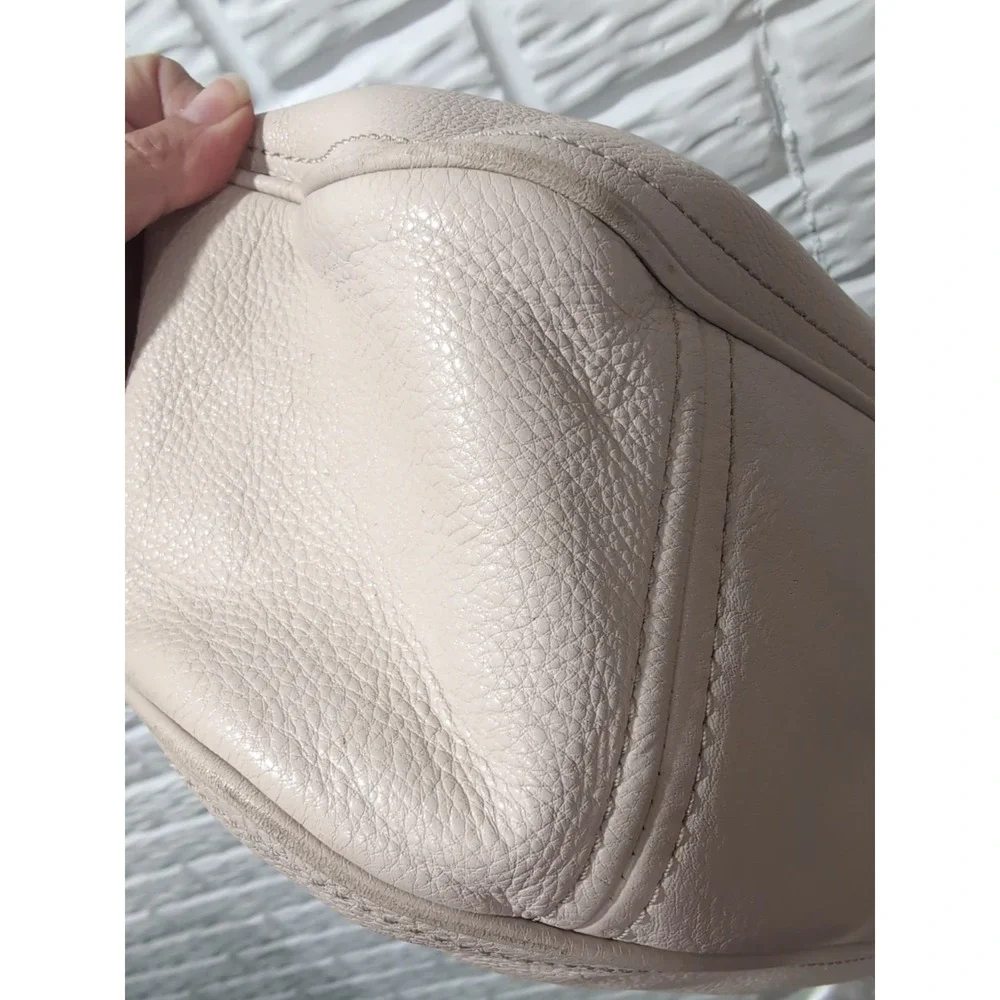 Kate Spade New York Pebble Leather Pine Street Finley Hobo Shoulder Handbag Pink